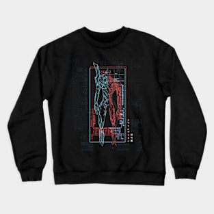 Inside An Armor|Neon Genesis Evangelion Crewneck Sweatshirt